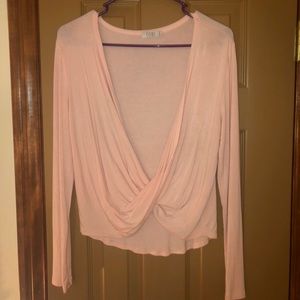Light pink long sleeve